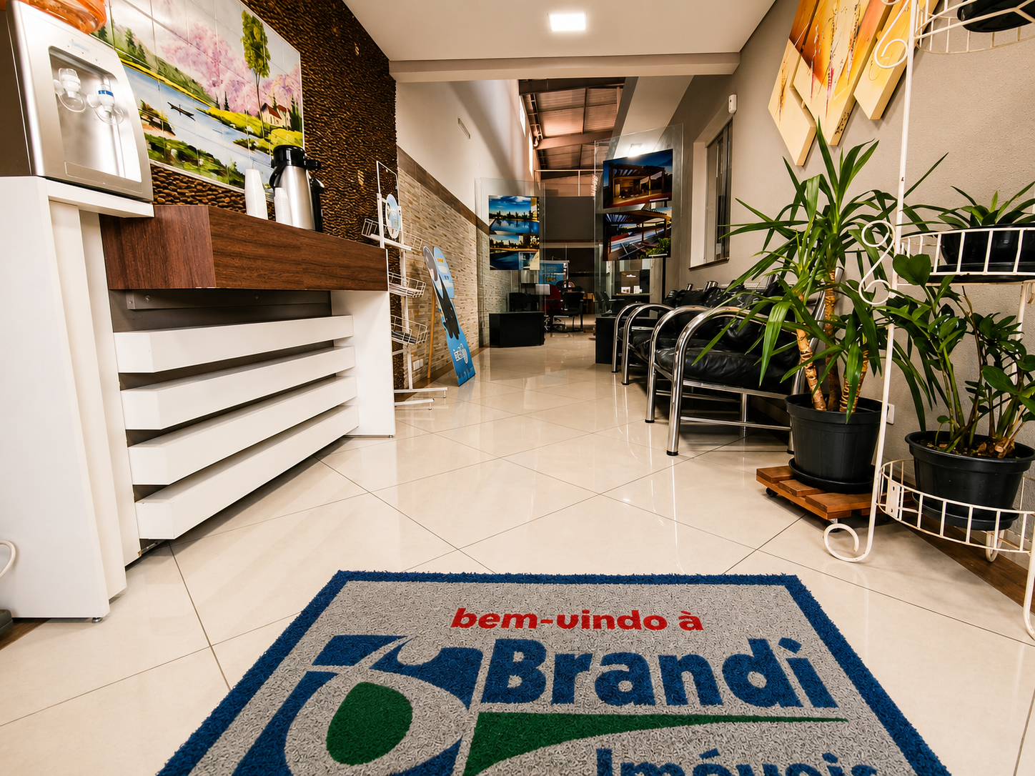 Fachada da Brandi Imóveis